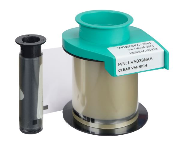 Evolis LVA038NAA Continuous Varnish Holo Ribbon (1200 prints)