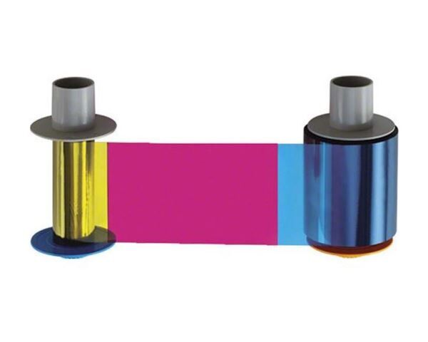 FARGO 84514 YMCFK COLOUR RIBBON WITH UV PANEL (500 PRINTS)