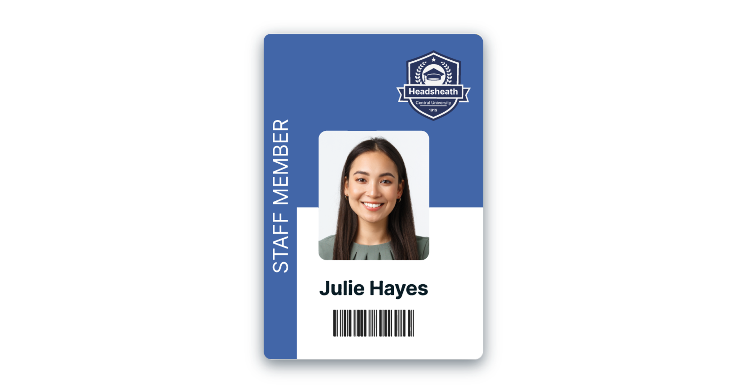 Portrait Id Card
