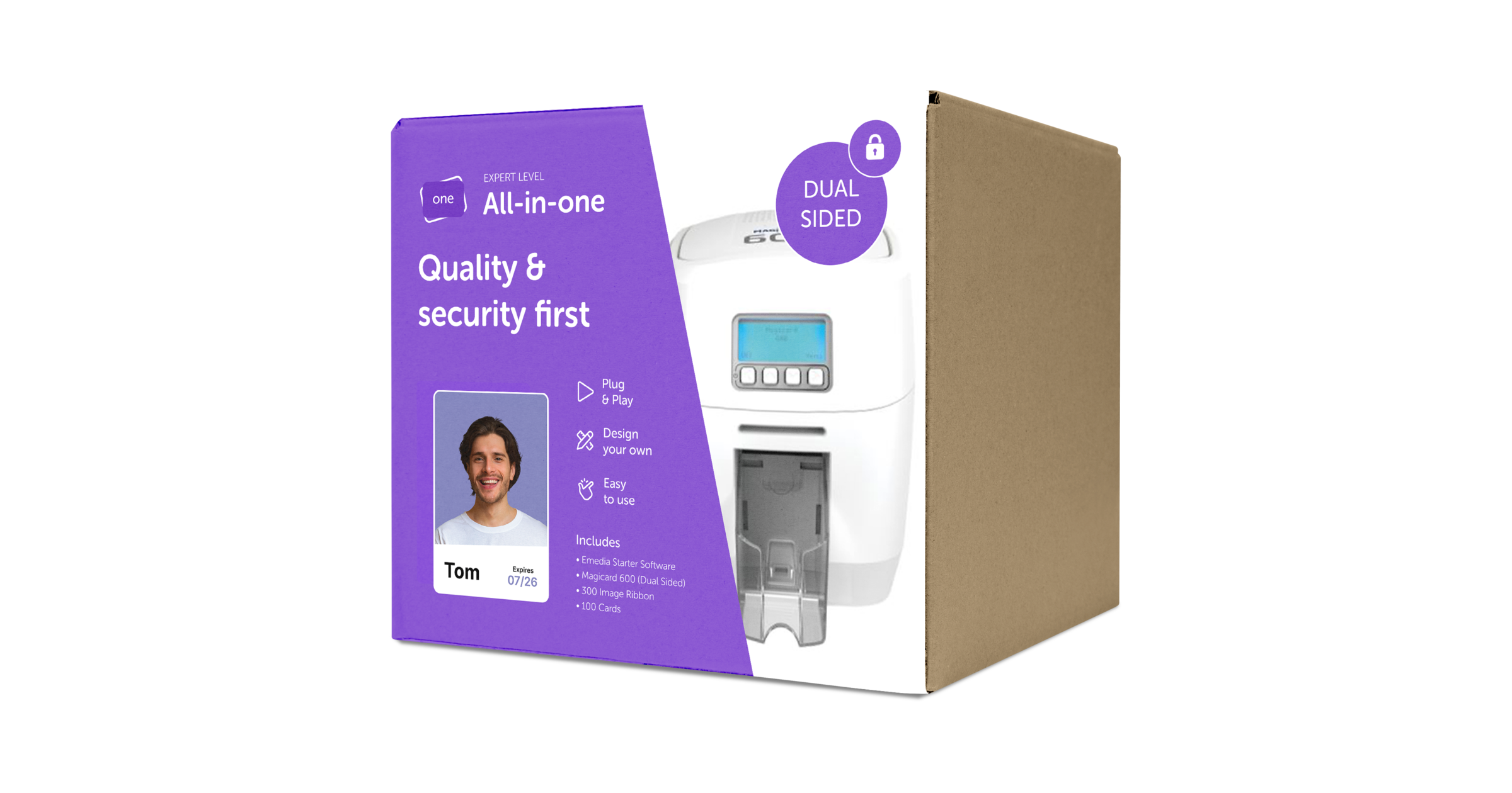 Expert Level - Magicard 600 ID Card Printer Bundle