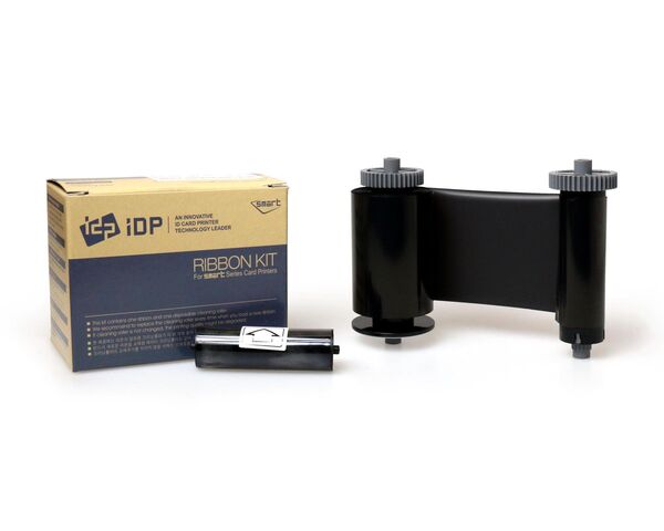 Smart 653382 Black Monochrome RFID Ribbon (1200 Prints)