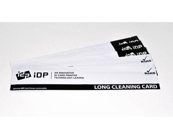 IDP Smart 659909 21/31/51/81 Long Sleeve Cleaning Card Kit - (Pack of 10)