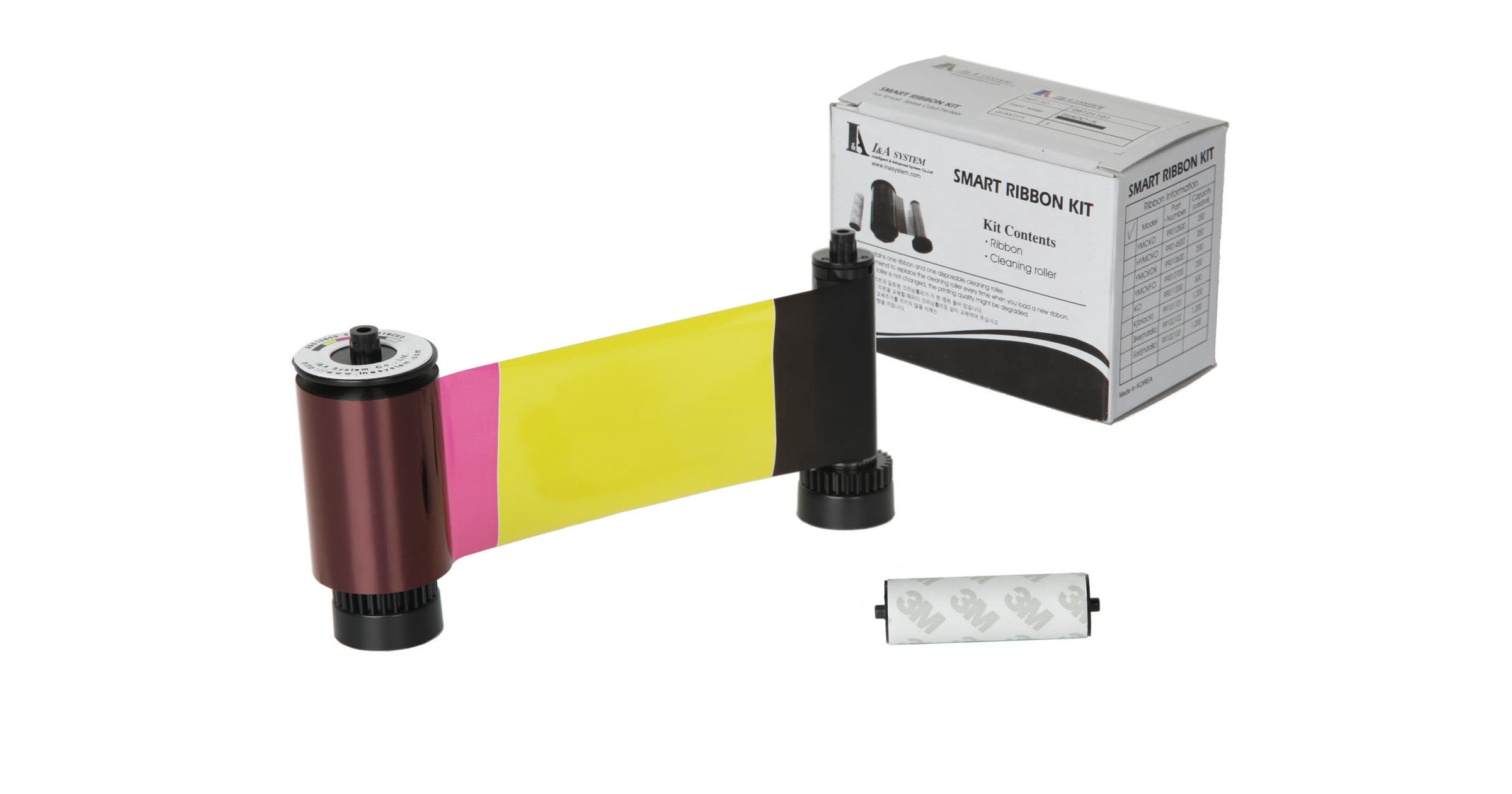 Smart 650637 YMCKOK Colour Ribbon 200 Prints