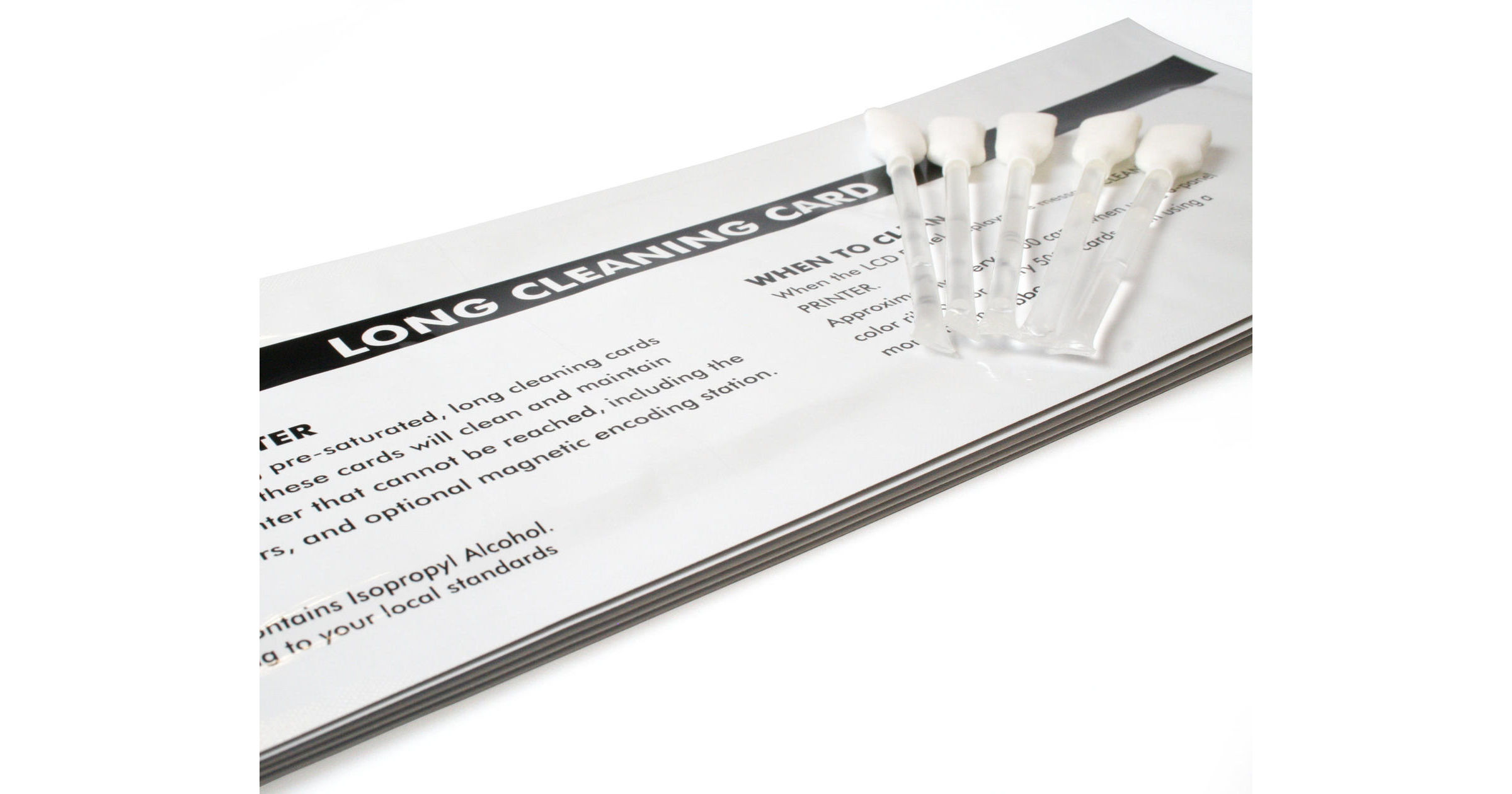 Smart Cleaning Kit (5 Cards 5 Swabs) M-SM-CK