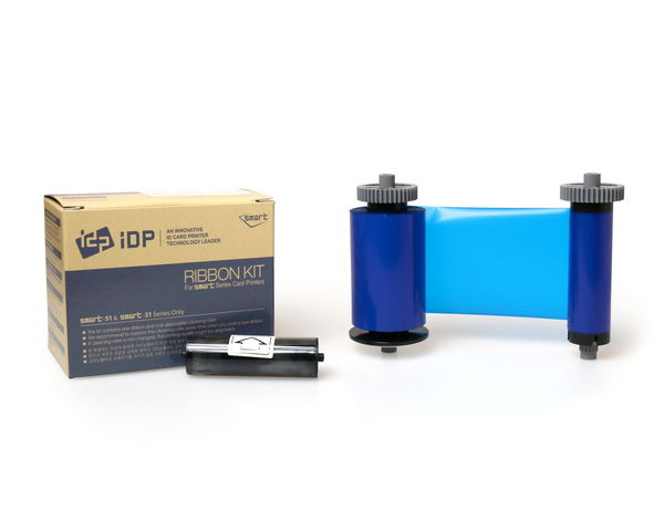 Smart 659372 Blue Monochrome Ribbon - 1200 Prints