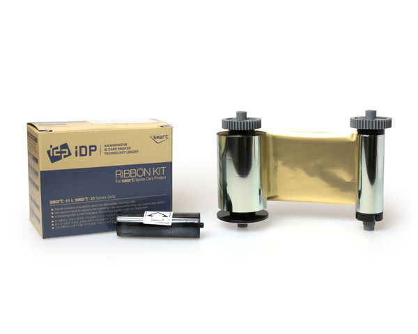 Smart 659374 Gold Monochrome Ribbon - 1200 Prints