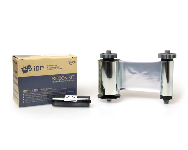 Smart 659373 Silver Monochrome Ribbon - 1200 Prints