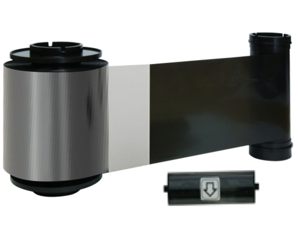 Smart 659119 Black Ribbon & Overlay - 1500 Prints