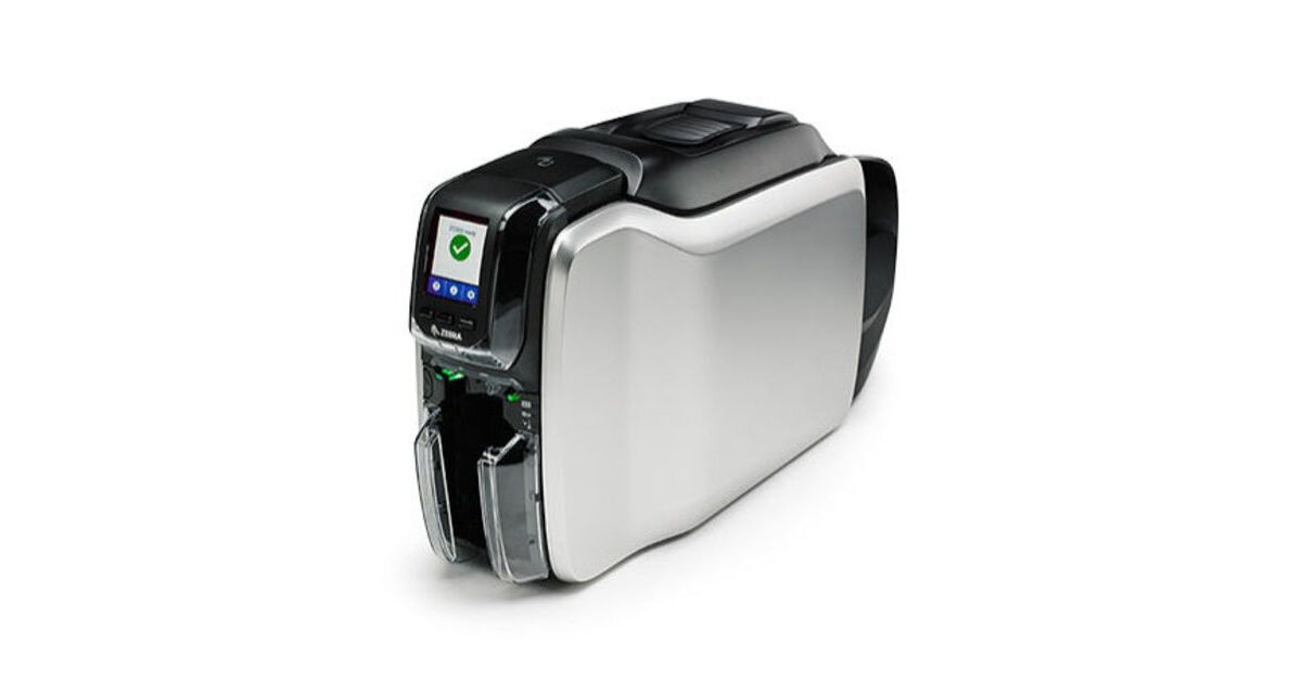 Zebra ZC300 ID Card Printer with Ethernet