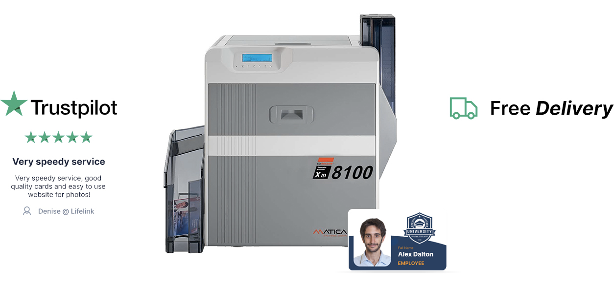 Matica XiD8100 Retransfer ID Card Printer