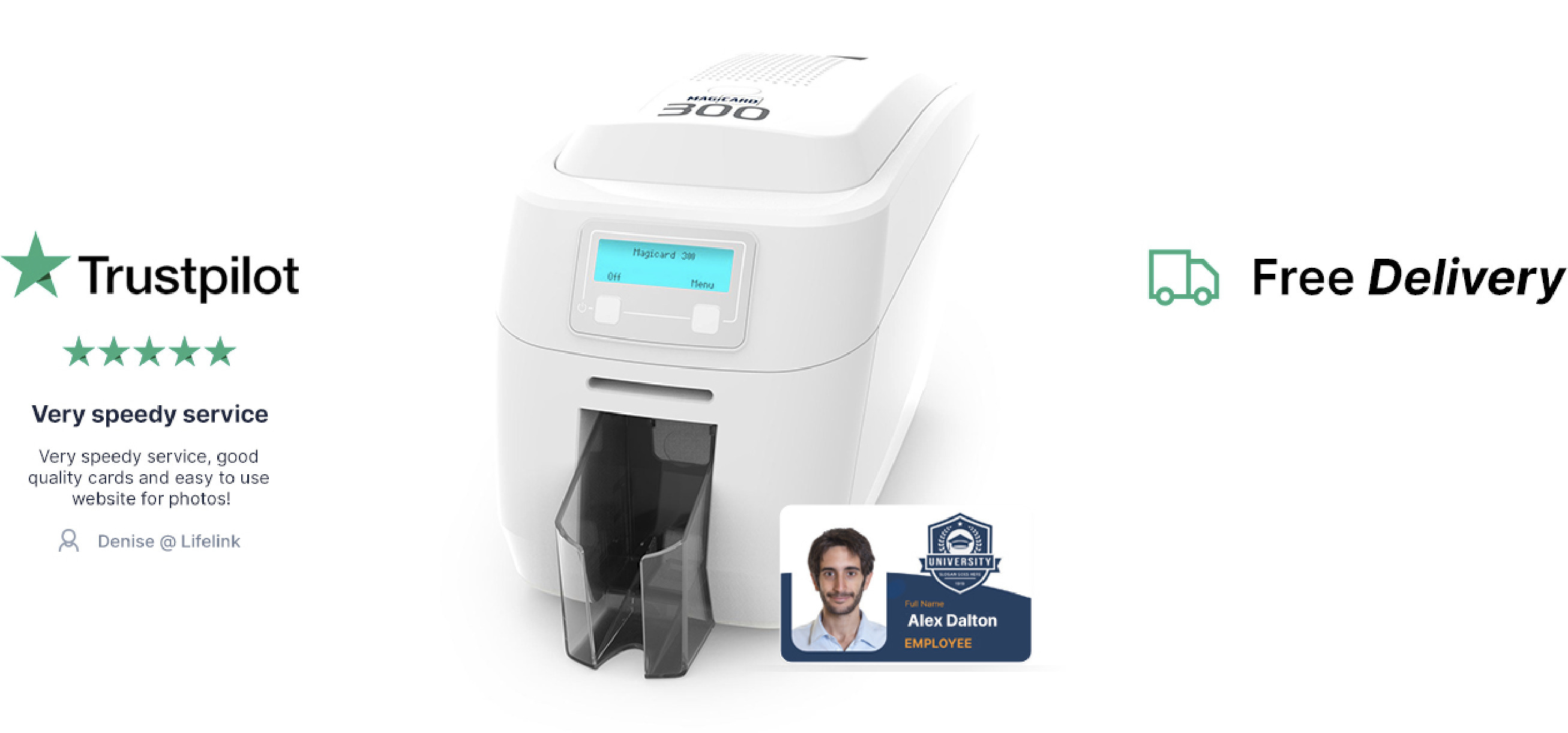 Magicard 300 ID Card Printer | In Stock | Next Day Delivery