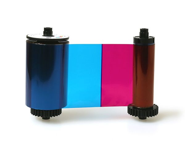 Easybadge 659339 YMCFKO UV Colour Ribbon (200 Prints)