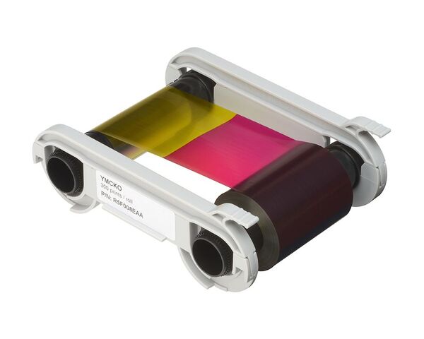 Evolis R5F008EAA YMCKO Colour Ribbon (300 Prints)