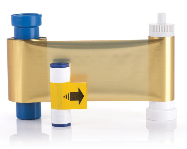 Magicard MA1000K Gold Monochrome Ribbon - 1000 Prints