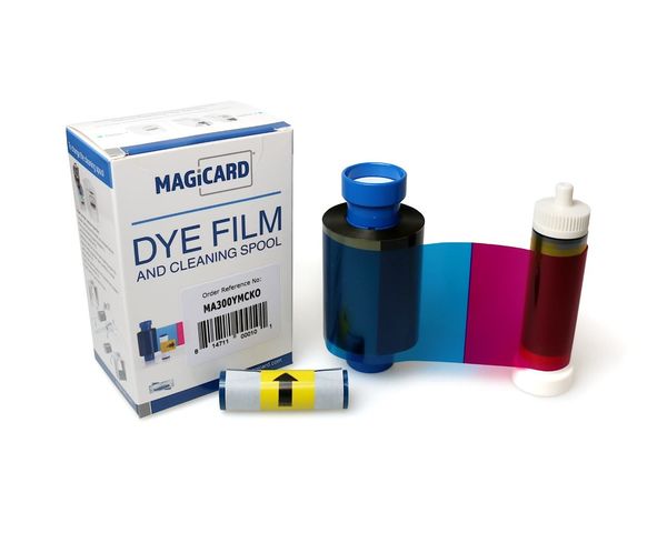 Magicard MA300YMCKO Colour Ribbon (300 Prints)